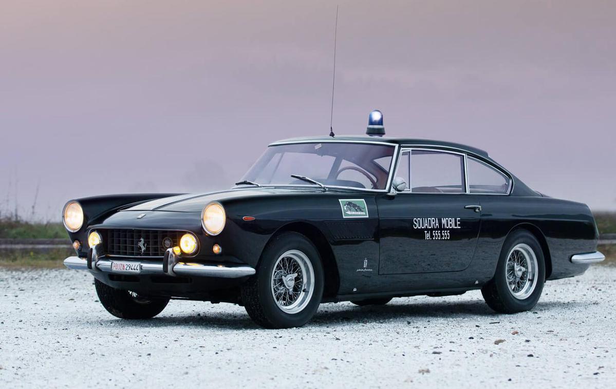 Ferrari 250 GTE policijski avto | Ferrari je izdelal dva policijska 250 GTE. Enega so uničili po le nekaj tednih, zato je ta edini na svetu. | Foto Girardo