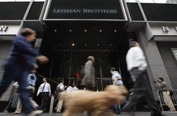 "Propad Lehman Brothers razgalil slabe stvari v finančnem sistemu"