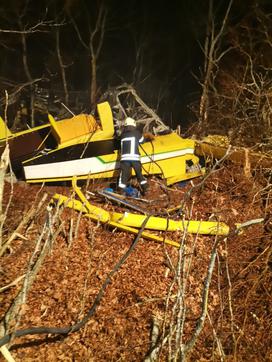 Air tractor, strmoglavljenje, Senj