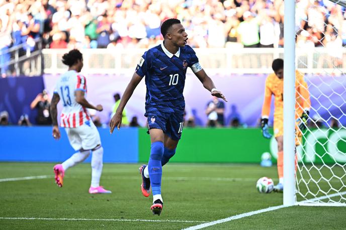 SP 2026 Kylian Mbappe Francija Paragvaj | Kyliann Mbappe je z bele pike zadel za vodstvo Francije z 1:0. | Foto Reuters