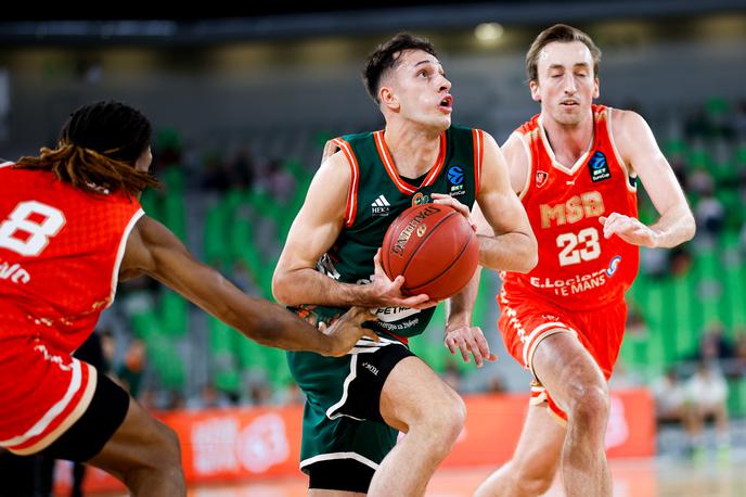 Cedevita Olimpija, Urban Kroflič | Urban Kroflič je s soigralci zabeležil še četrti evropski poraz. | Foto Filip Barbalić