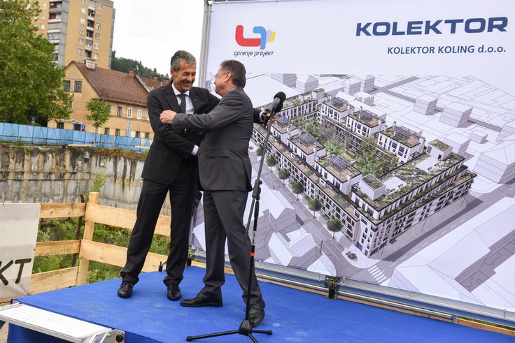 Iskra Impuls in Kolektor Koling sta v Ljubljani zgradila stanovanjsko sosesko Belle Vie Tivoli. | Foto: STA ,