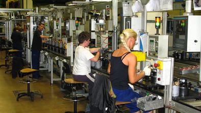 Industrijska proizvodnja z več kot sedemodstotno rastjo