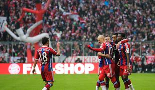 Nora sobota: Bayern zmagal z 8:0, Wolfsburg pa s 5:4