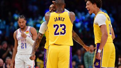 Minnesota s pomočjo LA Lakers do prvega mesta #video