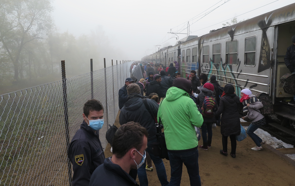 begunci, vlak | Foto STA
