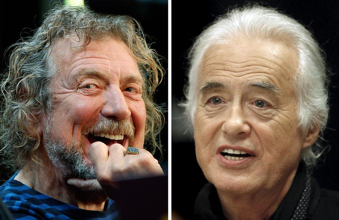 Robert Plant in Jimmy Page gresta zaradi skladbe Stairway to Heaven na sodišče.  | Foto: Reuters