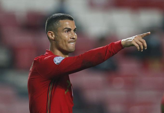 Cristiano Ronaldo je za Portugalsko dosegel že 102 zadetka. | Foto: Reuters