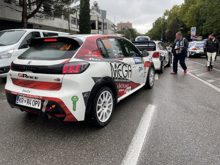 Reli Nova Gorica Nik Prunk (peugeot 208 rally4) je najboljši v mladinski kategoriji. | Foto: Gregor Pavšič