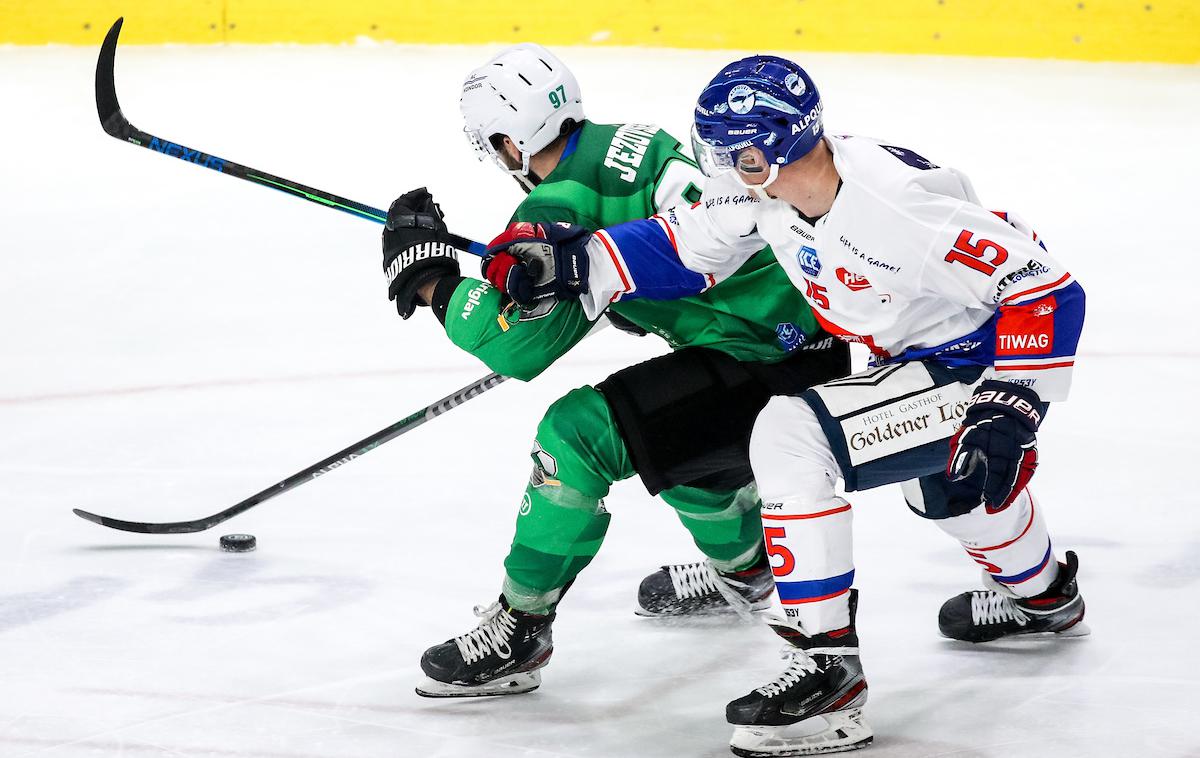 HK Olimpija Innsbruck | Olimpija je še tretjič v tej sezoni lige ICEHL izgubila proti Innsbrucku. | Foto HKO/Sportida