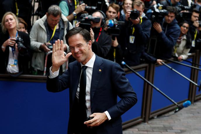 Mark Rutte | Sedeminpetdesetletni liberalni politik, ki bo že četrti Nizozemec na čelu zavezništva v njegovi 75-letni zgodovini, je tedaj svoje imenovanje označil za veliko čast. Pri tem je poudaril, da Nato je in bo temelj kolektivne varnosti. | Foto Reuters