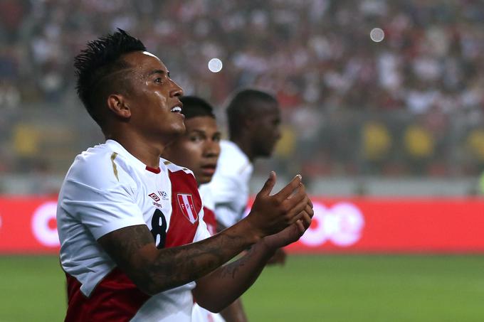 Christian Cueva je velik up perujskega in južnoameriškega nogometa. | Foto: Reuters