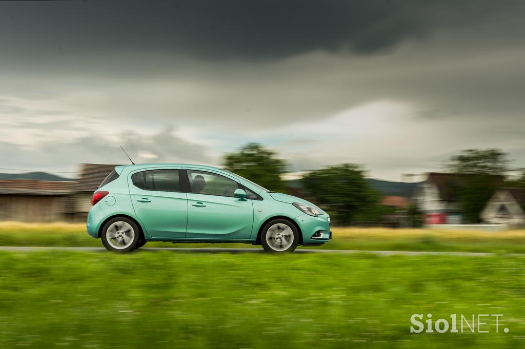 Opel corsa LPG - fotogalerija testnega vozila