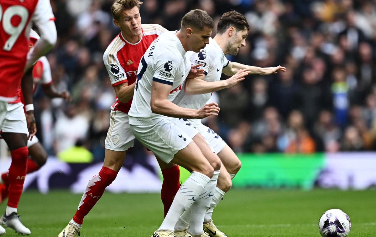 Tottenham : Arsenal | Na zadnjem medsebojnem obračunu konec aprila so s 3:2 zmagali topničarji. | Foto Reuters