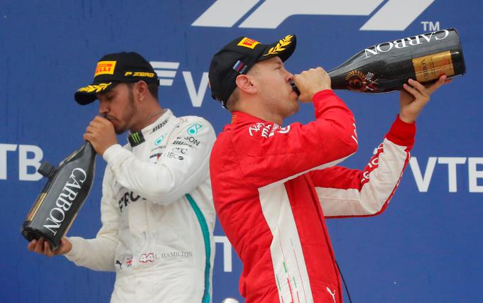 Sebastian Vettel (Ferrari) ni več odvisen le od sebe. | Foto: Reuters