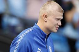 Prvič v ogenj še Man City, Haaland presenetil z novo pričesko #vŽivo