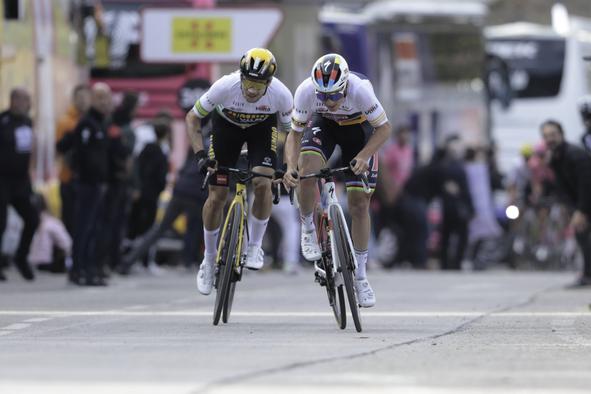 "Roglič in Evenepoel sta bila na drugi ravni, nismo mogli slediti"