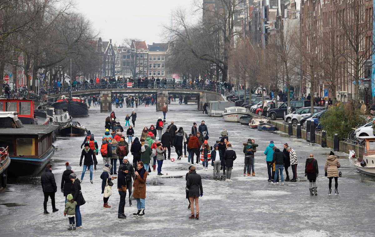 drsanje nizozemska kanal | Foto Reuters