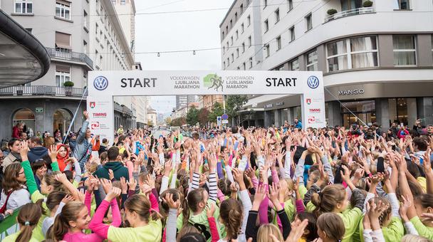 Ljubljanski maraton - otroci 2017