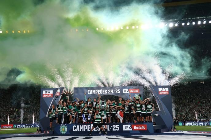 Sporting CP | Sporting je naslov osvojil prav v zadnjem krogu. | Foto Reuters