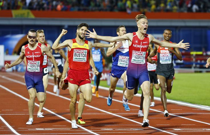 Filip je prvič v karieri prehitel brata Henrika in osvojil zlato. | Foto: Reuters