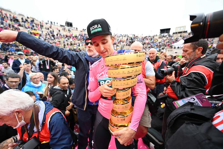 Jai Hindley je leta 2022 osvojil Giro d'Italia. | Foto: Guliverimage