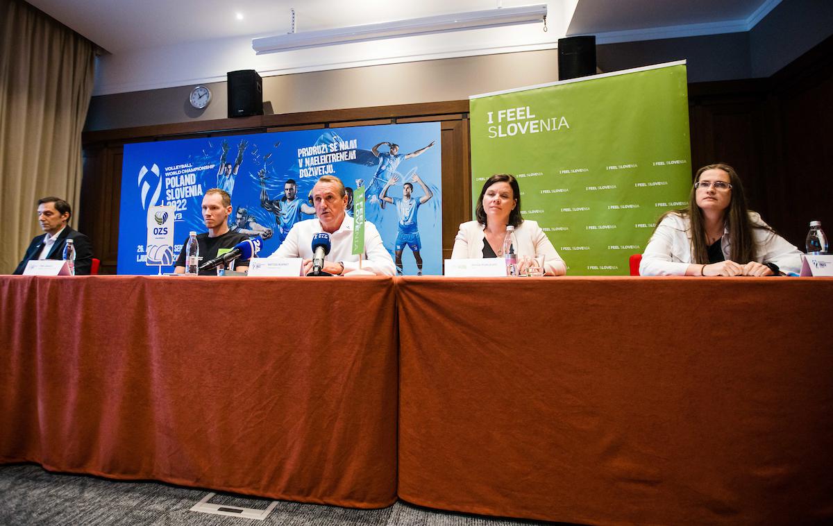 Odbojkarska zveza Slovenije, svetovno prvenstvo v odbojki 2022 | Do svetovnega prvenstva v odbojki za moške, ki ga bosta gostili Slovenija in Poljska, je še dober mesec dni. Vstopnice so od danes že na voljo. | Foto Sportida
