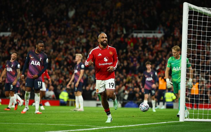 Bryan Mbeumo je zadel za Manchester United. | Foto: Reuters