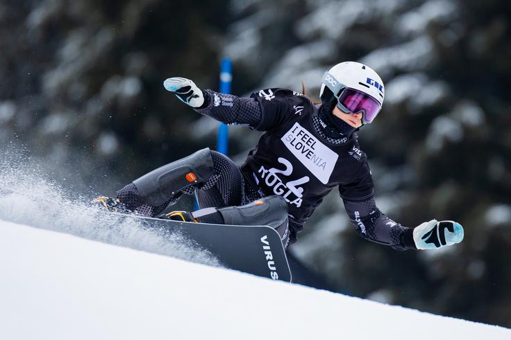 Gloria Kotnik se je uspešno prebila skozi kvalifikacije, tam pa izpadla v osmini finala. Na koncu je osvojila 14. mesto. | Foto: Filip Barbalić