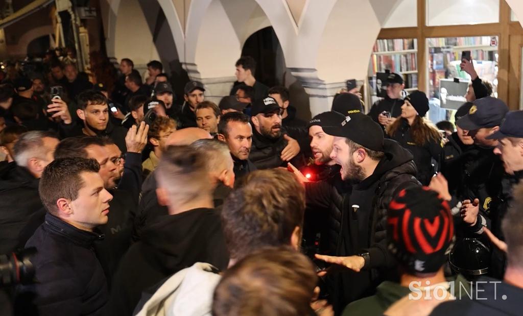 Protest v Novem mestu