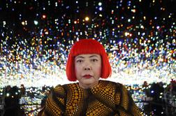 Najbolj popularna umetnica leta 2014 Japonka Yayoi Kusama