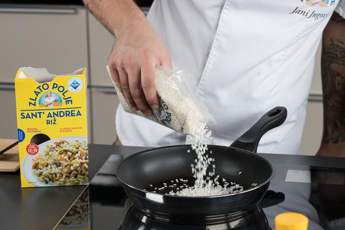 Zeliščna rižotka z začimbami Maestro in rižem Sant'Andrea - nora kominacija okusov in vrhunski tandem za nova kulinarična eksperimentiranja. | Foto: 