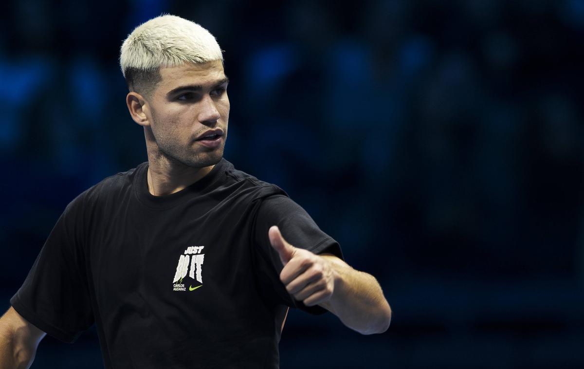 Carlos Alcaraz | Carlos Alcaraz ima še vedno možnost, da sezono konča na prvem mestu. | Foto Guliverimage