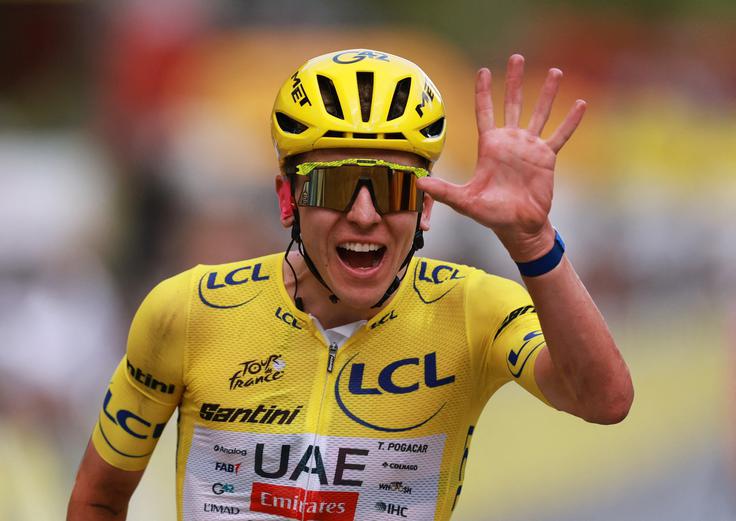Letos je petič osvojil Tour de France. | Foto: Reuters