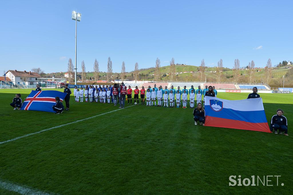 Slovenija Islandija ženski nogomet