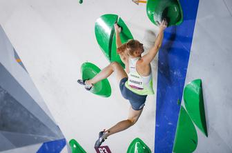 Janja Garnbret najboljša tudi v polfinalu in napada že 32. zmago