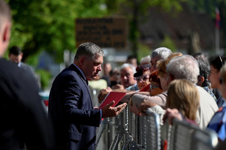 atentat, Slovaška, slovaški premier, Robert Fico | Foto: Reuters