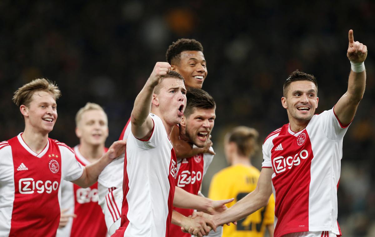 Ajax Amsterdam | Nogometaši Ajaxa v raziskavi inštituta CIES sprožijo največ strelov v okvir vrat v Evropi. | Foto Reuters