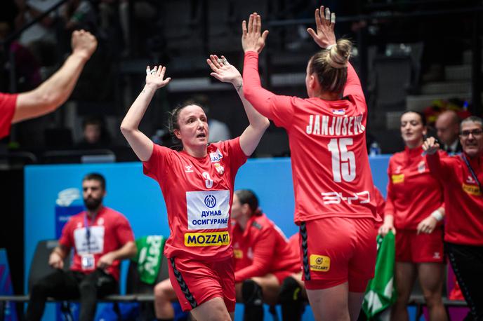 Srbija, rokomet | Srbkinje se bodo za prvo mesto v skupini udarile z Nemkami. | Foto Guliverimage