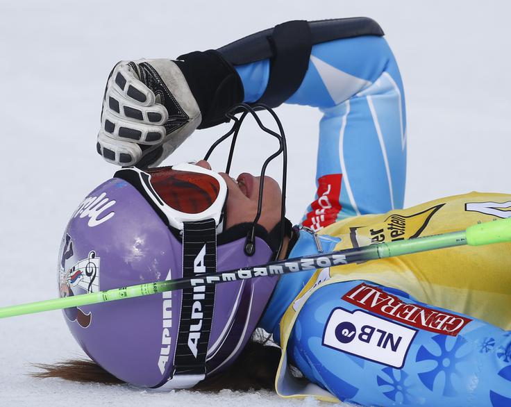 23. Slalom, svetovni pokal. Ofterschwang (Nemčija), 10. marec 2013. | Foto: Reuters