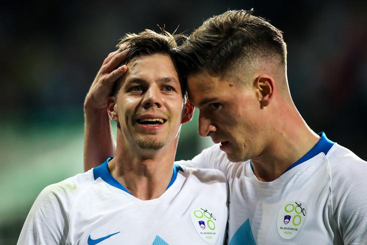 Miha Zajc se je izkazal z zadetkom v Turčiji, Benjamin Verbič pa se trudi na vse pretege, da bi se pravočasno vrnil na igrišča za kvalifikacijski tekmi proti Avstriji in Latviji. | Foto: Matic Klanšek Velej/Sportida