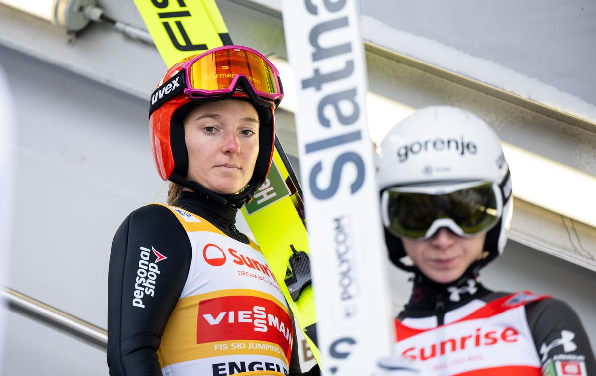 Katharina Schmid | Katharina Schmid bo še nadaljevala športno pot smučarske skakalke. | Foto Guliverimage