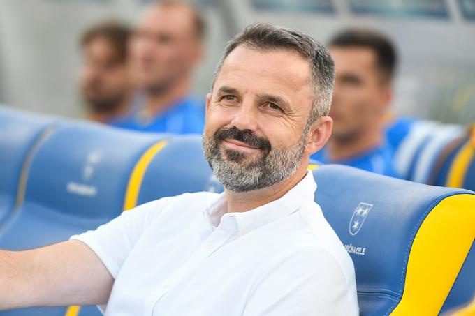 Trener Celja Dušan Kosić je bil po dolgem času spet zadovoljen z učinkom svojih izbrancev. | Foto: Miloš Vujinović/Sportida