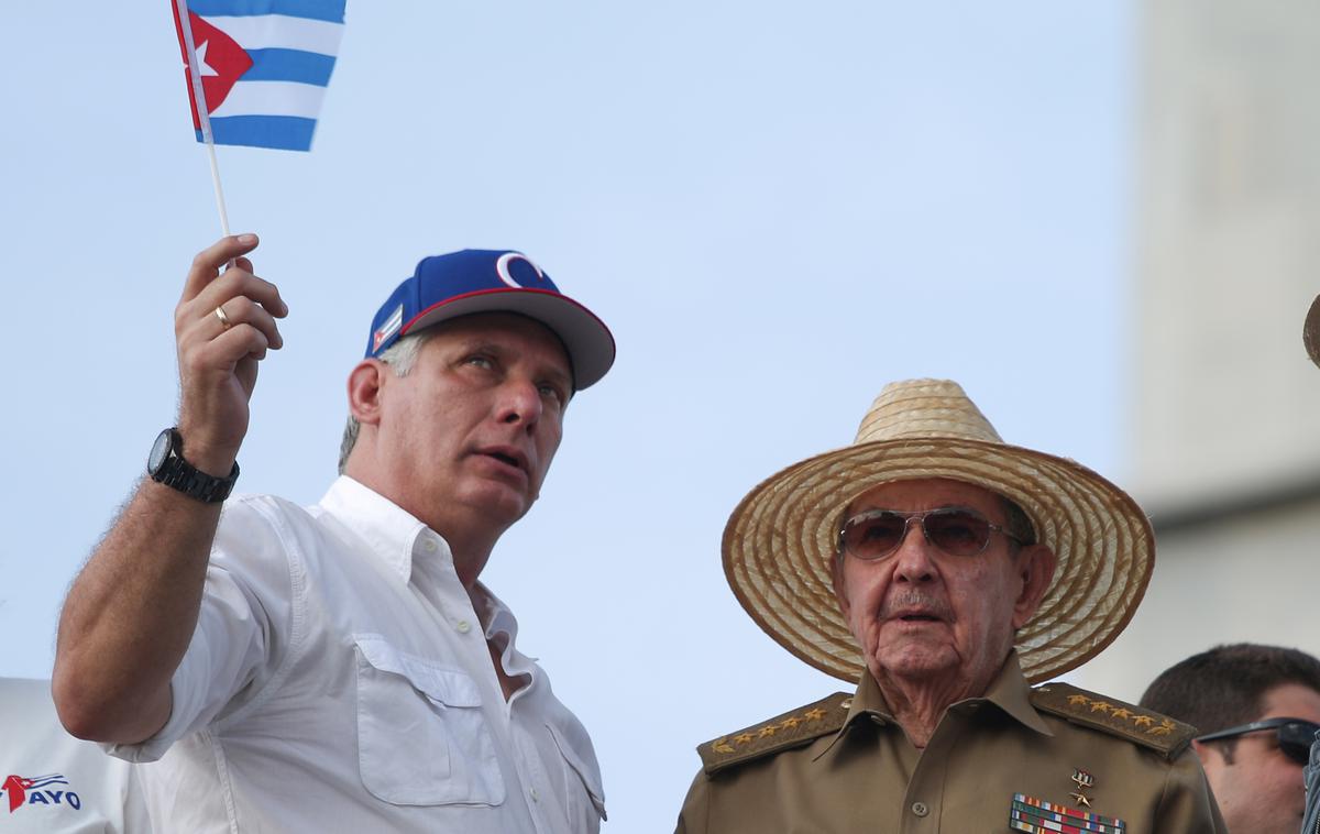Diaz Canel | Miguel Diaz-Canel (levo) bo Raula Castra (desno) zamenjal na položaju najvplivnejšega Kubanca. | Foto Reuters