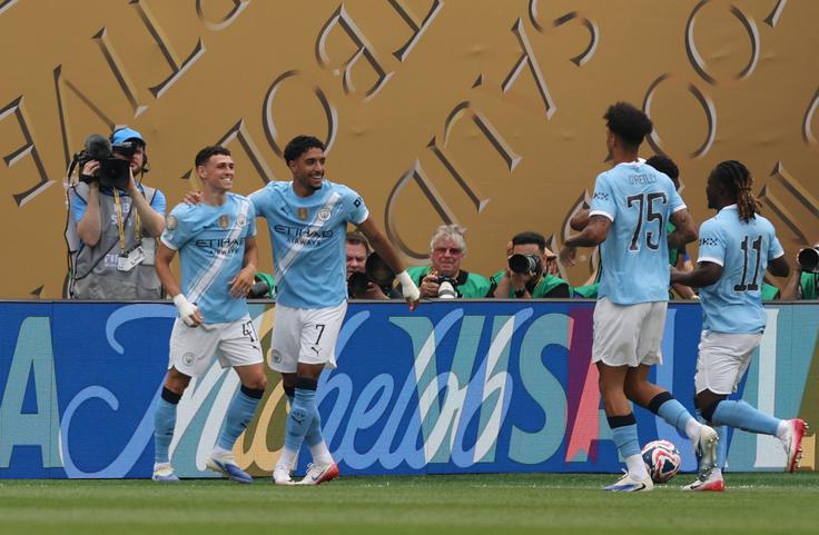 Manchester City je ugnal Wydad AC. | Foto: Reuters