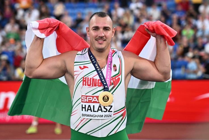 Slovenski sosed Bence Halasz je postavil najboljši izid sezone. | Foto: Reuters