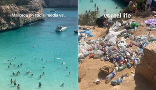 Turisti uničili eno najlepših plaž na svetu #video