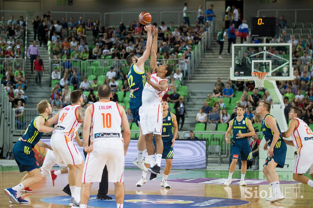 Slovenija Španija košarka