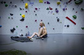Janja Garnbret Plezalni center Slovenska Bistrica