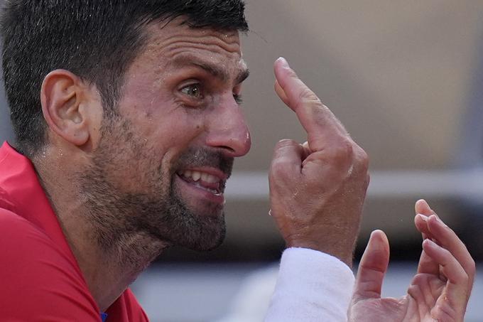 Novak Đoković je v polfinalu kazal znake nervoze. | Foto: Guliverimage